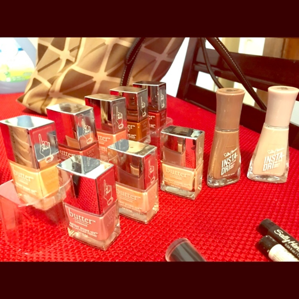 8 Butter of London Brand New Nail polishes.